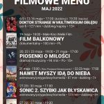 Plakat. Filmowe menu na maja 2022