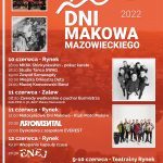 Plakat Dni Makowa Mazowieckiego 2022