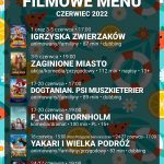 Plakat. Filmowe menu na czerwiec 2022