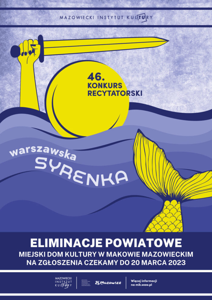 Plakat  - Warszawska Syrenka