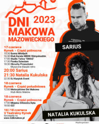 Plakat Dni Makowa Mazowieckiego 2023