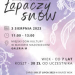 Plakat: Warsztaty wyplatania łapaczy snów