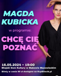 Plakat - Stand-up Magda Kubicka