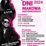 Plakat z programem Dni Makowa Mazowieckiego 2024