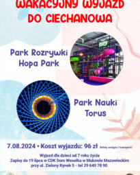 Plakat wyjazdu do Ciechanowa