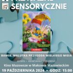 Plakat filmu pod tytułem BAMSE. MALUTKA PRZYGODA WIELKIEGO MISIA w ramach cyklu Kino Przyjazne Sensorycznie