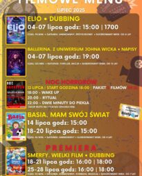 Filmowe menu na lipiec 2025 Bilety online https://www.bilety24.pl/obiekt/kino-mazowsze-w-makowie-mazowieckim-975.html