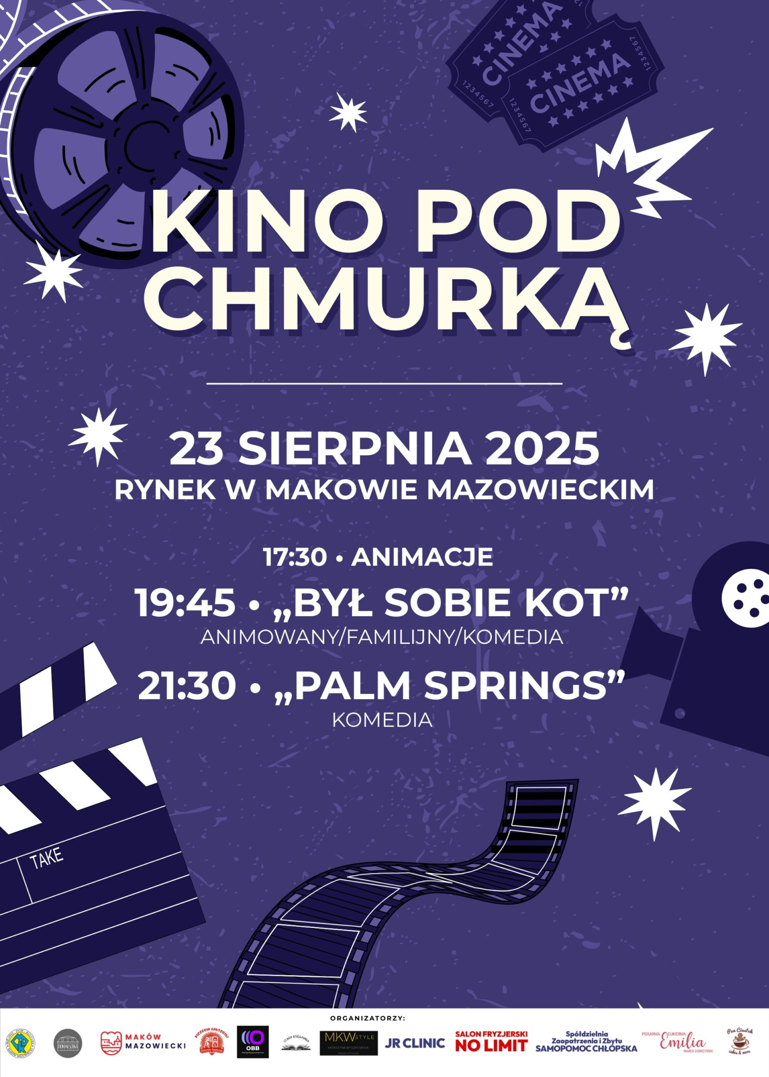 Plakat kina plenerowego