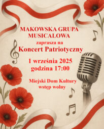 Plakat koncertu patriotycznego