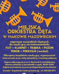 Zaproszenie do wspólnego muzykowania z Miejską Orkiestrą Dętą