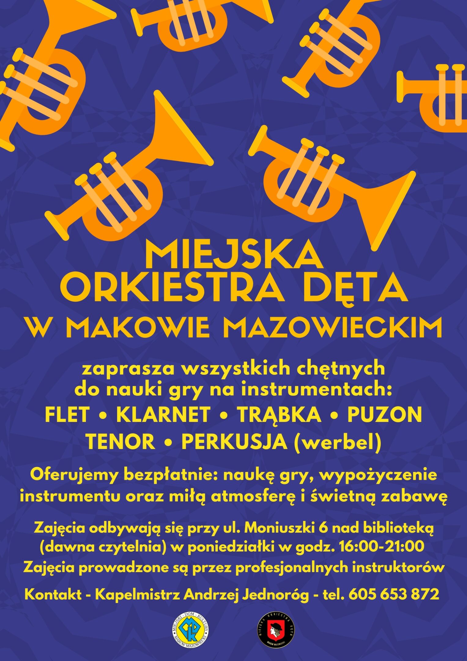 Zaproszenie do wspólnego muzykowania z Miejską Orkiestrą Dętą