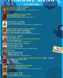 Filmowe menu na STYCZEŃ 2026 Bilety online https://www.bilety24.pl/obiekt/kino-mazowsze-w-makowie-mazowieckim-975.html