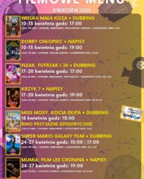 Filmowe menu na kwiecień 2026 Bilety online https://www.bilety24.pl/obiekt/kino-mazowsze-w-makowie-mazowieckim-975.html